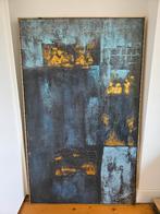 COCO Maison Schilderij blauw abstract, Antiek en Kunst, Ophalen