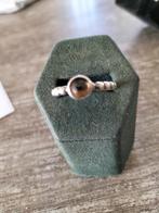 Prachtige oude zilveren Pandora ring met een. Rookkwarts, Sieraden, Tassen en Uiterlijk, Antieke sieraden, Ring, Verzenden