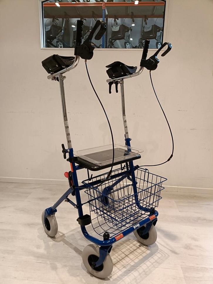 Premis Provo armschalen rollator incl Servicebeurt ZGAN., Diversen, Rollators, Zo goed als nieuw, Lichtgewicht, Opvouwbaar, Ophalen of Verzenden