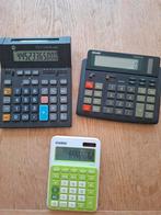 3x bureau rekenmachines op solar energy, Ophalen of Verzenden, Zo goed als nieuw