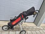 golfkarretje: Bag boy. Met golfclubs, Sport en Fitness, Golf, Ophalen of Verzenden, Zo goed als nieuw, Set, Overige merken