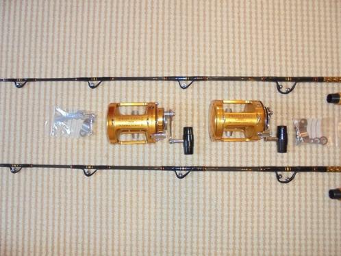 Penn International Sets Reel 30SW 2speed Made in USA Nieuw., Watersport en Boten, Hengelsport | Zeevissen, Nieuw, Complete set