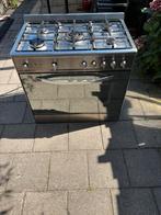 La germania gasfornuis 5 pits 80 cm breed oven defect, Witgoed en Apparatuur, Fornuizen, Ophalen, Gebruikt, 60 cm of meer, 4 kookzones