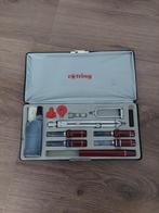 vulpen set met passer, Diversen, Schrijfwaren, Ophalen of Verzenden, Gebruikt