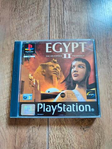 PS1 spel - Egypt II / 2 the Heliopolis Prophecy beschikbaar voor biedingen