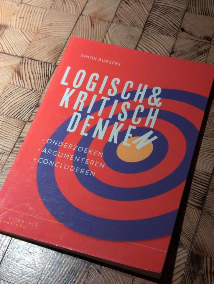 Logisch en kritisch denken - Simon Burgers, Boeken, Studieboeken en Cursussen, Zo goed als nieuw, HBO, Ophalen of Verzenden