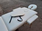 massagetafel wit  60 x 180 cm compleet, Ophalen, Zo goed als nieuw, Massagetafel