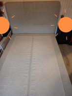 Ikea boxspring, Ophalen, Crème, Gebruikt, Tweepersoons