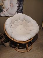 Rotan stoel, Huis en Inrichting, Stoelen, Ophalen, Bruin, Riet of Rotan, Zo goed als nieuw