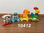 Duplo dierentrein 10412 (compleet) 2, Ophalen of Verzenden, Zo goed als nieuw, Complete set, Duplo