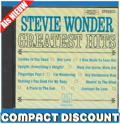 CD Stevie Wonder - Greatest Hits (1968) MOTOWN / als nieuw, Cd's en Dvd's, Cd's | R&B en Soul, Zo goed als nieuw, R&B, 1960 tot 1980