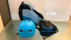 Blauwe kinder Skate-helm, tas en bescherming, Ophalen of Verzenden, Zo goed als nieuw, Overige maten, Jongen of Meisje