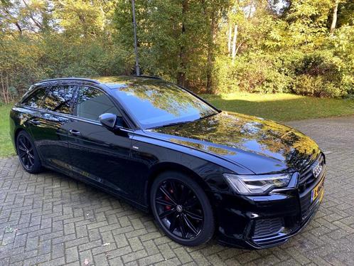 Audi A6 55 Tfsi e Quattro 367pk S Tronic 2020 Zwart, Auto's, Audi, Particulier, A6, ABS, Achteruitrijcamera, Adaptieve lichten