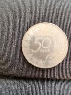 50  zilveren gulden munt 1987 / Koningin Beatrix, Koningin Beatrix, Zilver, Euro's, Ophalen of Verzenden