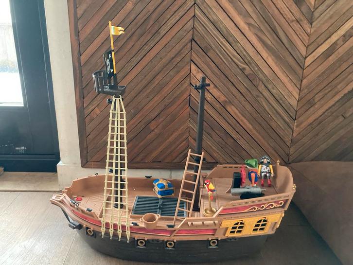 Playmobil 5135 Piratenschip - Incompleet, Kinderen en Baby's, Speelgoed | Overig, Gebruikt, Jongen of Meisje, Ophalen of Verzenden