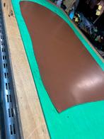 Bruin kleur tuigleer 2-2,5 mm dikte half soepel nr10, Bruin, Leer of Kunstleer, Ophalen of Verzenden, Zo goed als nieuw