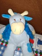 Eddy Toys giraffe knuffel blauw 27 cm groot, Ophalen of Verzenden