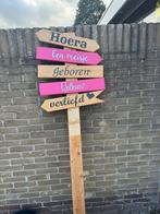 Geboorte bord  meisje, Kinderen en Baby's, Ophalen, Gebruikt