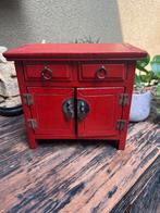 Chinees sieraden kist kastje juwelenkist chinese hout, Ophalen of Verzenden