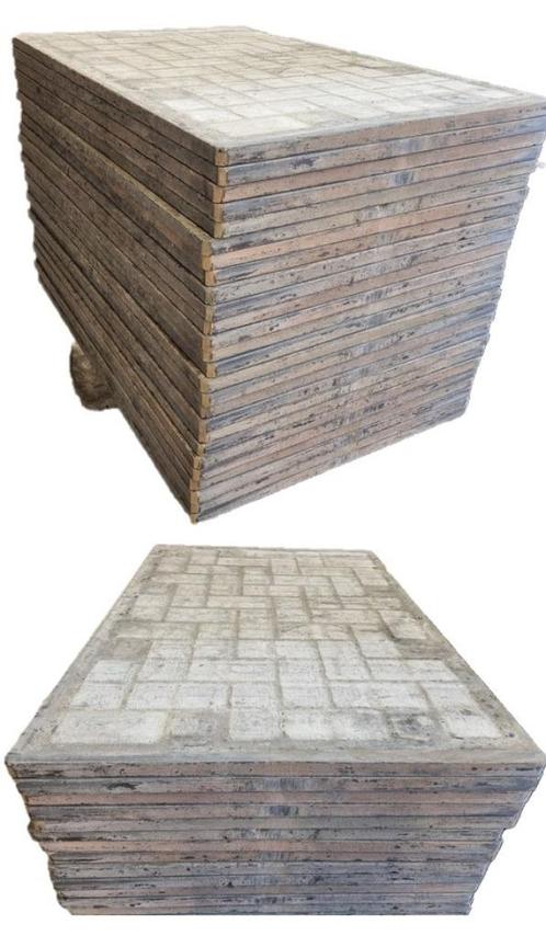 Steenschotten - Massief kunststof - AANBIEDING, Tuin en Terras, Palen, Balken en Planken, Zo goed als nieuw, Ophalen