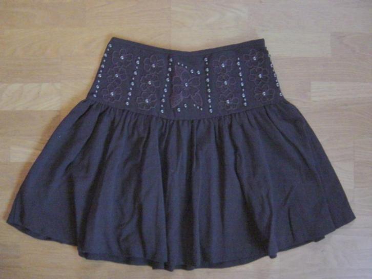 Schitterende rok van Nolita, Kleding | Dames, Rokken, Zo goed als nieuw, Maat 36 (S), Bruin, Boven de knie, Ophalen of Verzenden