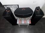 Kef iq70 en Kef iq60C Nieuwstaat!!!, Zo goed als nieuw, 120 watt of meer, Front, Rear of Stereo speakers, Ophalen