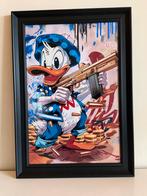 Kunst Muur: Dagobert, Donald & Mickey, Antiek en Kunst, Ophalen of Verzenden
