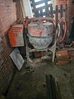 Goedwerkende betonmolen, Ophalen, Gebruikt