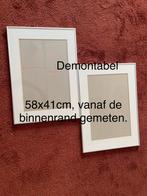 Fotolijst 58x41cm, nu 1 stuk, Ophalen, Zo goed als nieuw