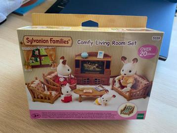 Sylvanian Families – Comfy Living Room Set 5339 (New in Box) beschikbaar voor biedingen