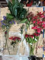 Partij zijden / kunst / droog bloemen / bruidsdecoratie, Huis en Inrichting, Woonaccessoires | Kunstplanten en Kunstbloemen, Ophalen