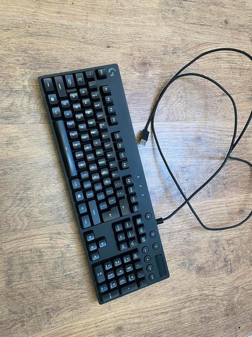 Logitech G810 mechanisch toetenbord, Computers en Software, Toetsenborden, Gebruikt, Qwerty, Bedraad, Gaming toetsenbord, Multimediatoetsen