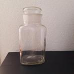 glazen stopfles, Antiek en Kunst, Antiek | Glas en Kristal, Ophalen of Verzenden