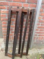 Lundia staanders 20x98 donkerbruin gelakt 3x open, Ophalen of Verzenden, Gebruikt