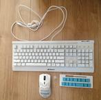 SHARKOON SKILLER MECH SG3 TOETSENBORD EN DRAADLOZE MUIS, Computers en Software, Toetsenborden, Gaming toetsenbord, Ophalen of Verzenden