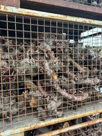 Droog appelhout., 6 m³ of meer, Ophalen of Verzenden, Overige houtsoorten, Stammen