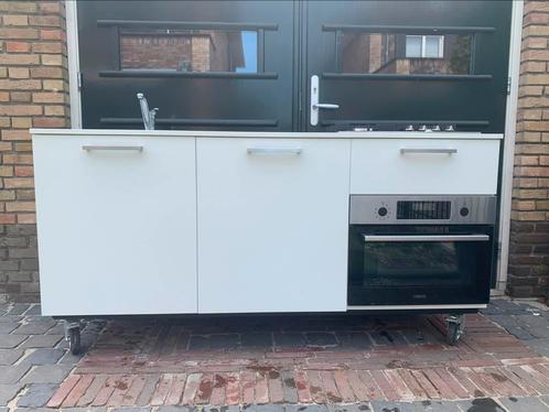Mobiele keuken noodkeuken buitenkeuken 180cm, Huis en Inrichting, Keuken | Complete keukens, Gebruikt, Ophalen