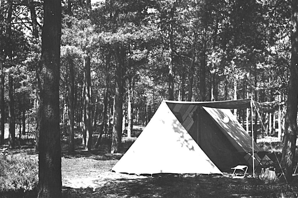 965161 Oisterwijk N Br 1965 Camping de Reebok Onbeschreven, Ophalen of Verzenden, 1960 tot 1980, Ongelopen, Noord-Brabant