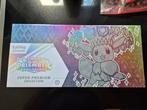 Pokemon Prismatic Evolutions Premium Collection Box, Ophalen of Verzenden, Zo goed als nieuw, Boosterbox