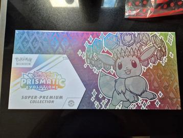 Pokemon Prismatic Evolutions Premium Collection Box beschikbaar voor biedingen