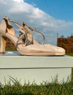 Manfield gouden, feest, Gala hakjes .. glinsterend, Kleding | Dames, Schoenen, Pumps, Overige kleuren, Ophalen of Verzenden, Zo goed als nieuw