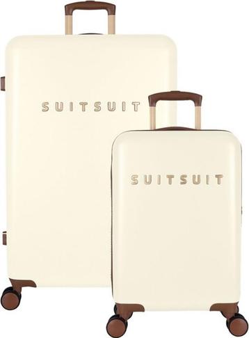 ✅NIEUW✅ SUITSUIT Fab Seventies koffer 55/76 cm Antique White beschikbaar voor biedingen