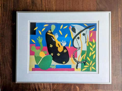 Henri Matisse - Het verdriet van de koning - poster in frame, Antiek en Kunst, Kunst | Litho's en Zeefdrukken, Ophalen of Verzenden