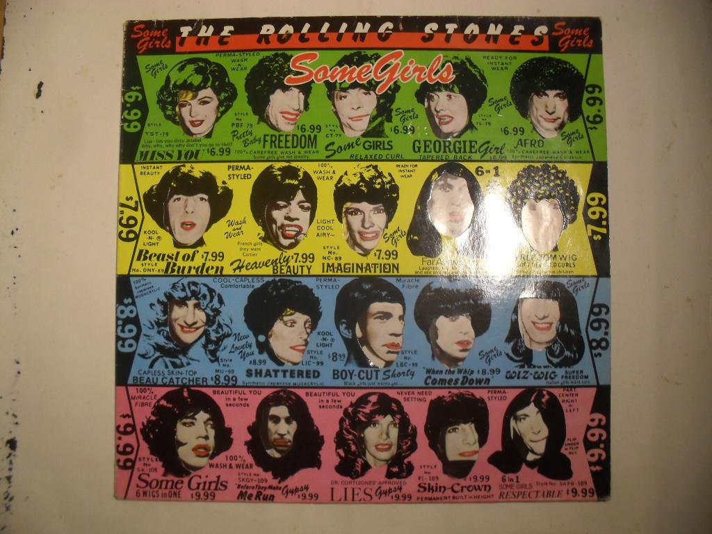 LP - The Rolling Stones - Some Girls, Cd's en Dvd's, Vinyl | Rock, Ophalen of Verzenden, Gebruikt, 12 inch, Poprock