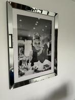 Spiegellijst 90x70 cm., Ophalen, Zo goed als nieuw, 50 tot 75 cm, 75 cm of meer