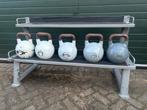 80 kg competitiekettlebells 8-24 kg, Ophalen, Onbekend, Zo goed als nieuw, Onbekend