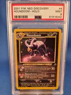 Houndoom 4/75 - Neo Discovery (PSA 9), Verzenden, Gebruikt, Losse kaart