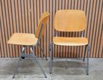 20 x Vintage schoolstoelen houten design stoelen horeca, Huis en Inrichting, Stoelen, Ophalen of Verzenden, Zo goed als nieuw