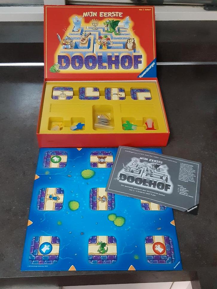 Mijn eerste doolhof nieuwstaat, Hobby en Vrije tijd, Gezelschapsspellen | Bordspellen, Zo goed als nieuw, Ophalen of Verzenden
