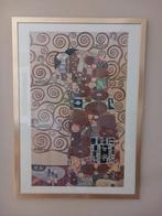 Gustav Klimt poster in gouden lijst, Ophalen, Met lijst, Deurposter of groter, Overige onderwerpen